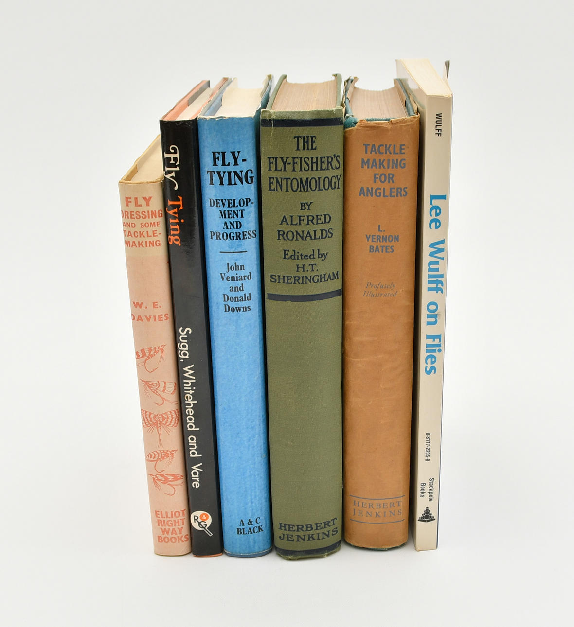 Flies, bait and fly making. 6 Volumes.