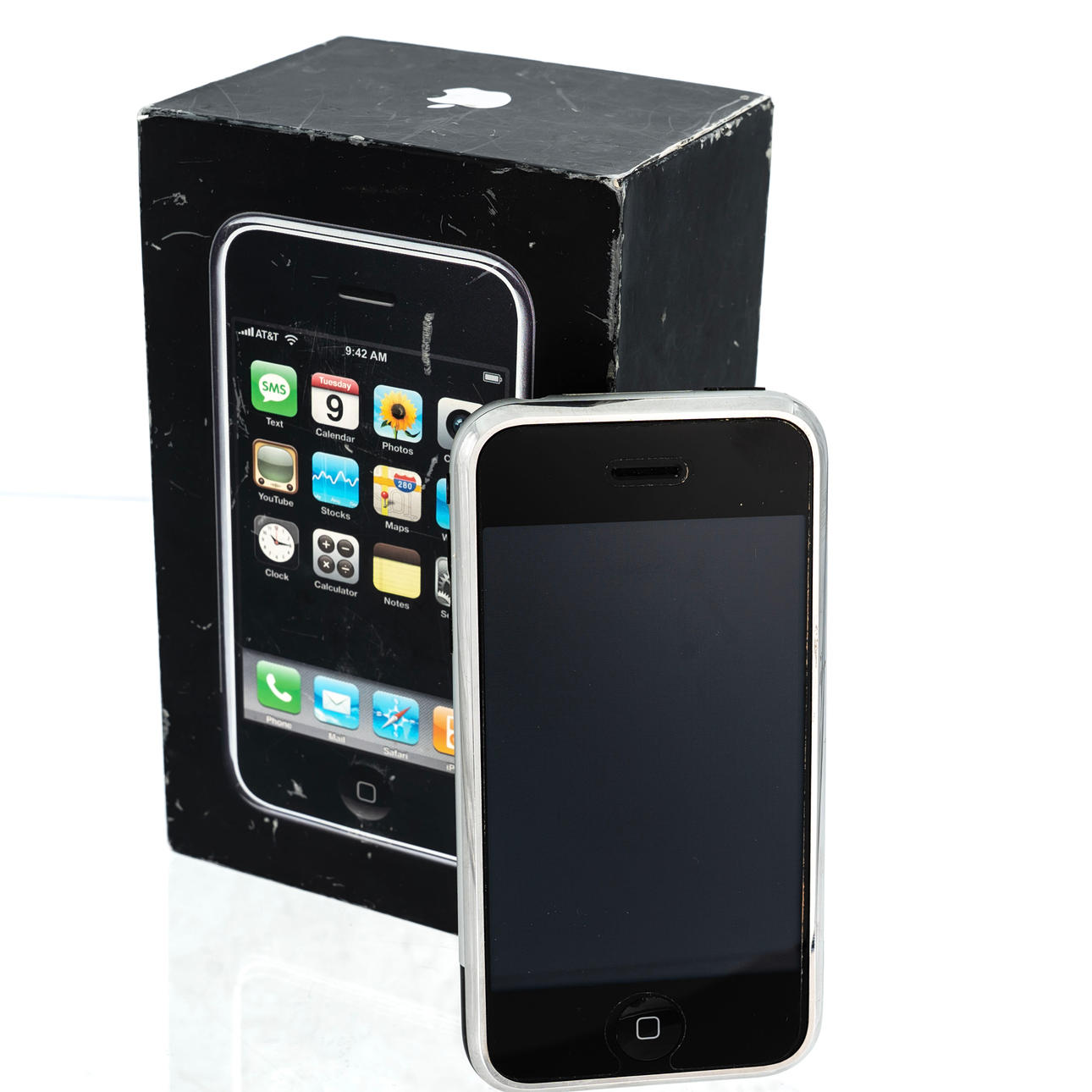 APPLE. iPhone 1, Generation 1, Mobiltelefon, 2007.