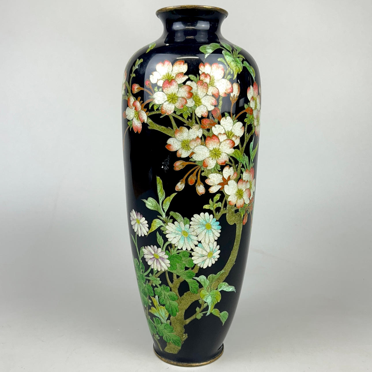CLOISONNE VASE.