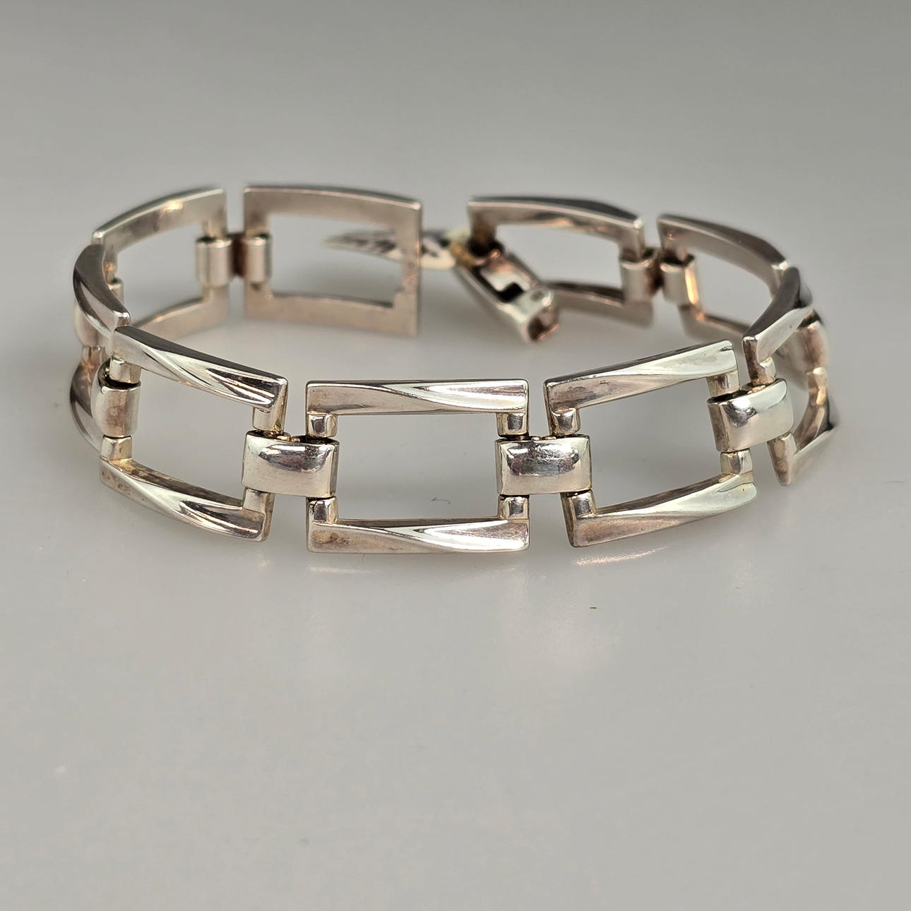- PULSERA DE CADENA, plata 835, con sello «835".