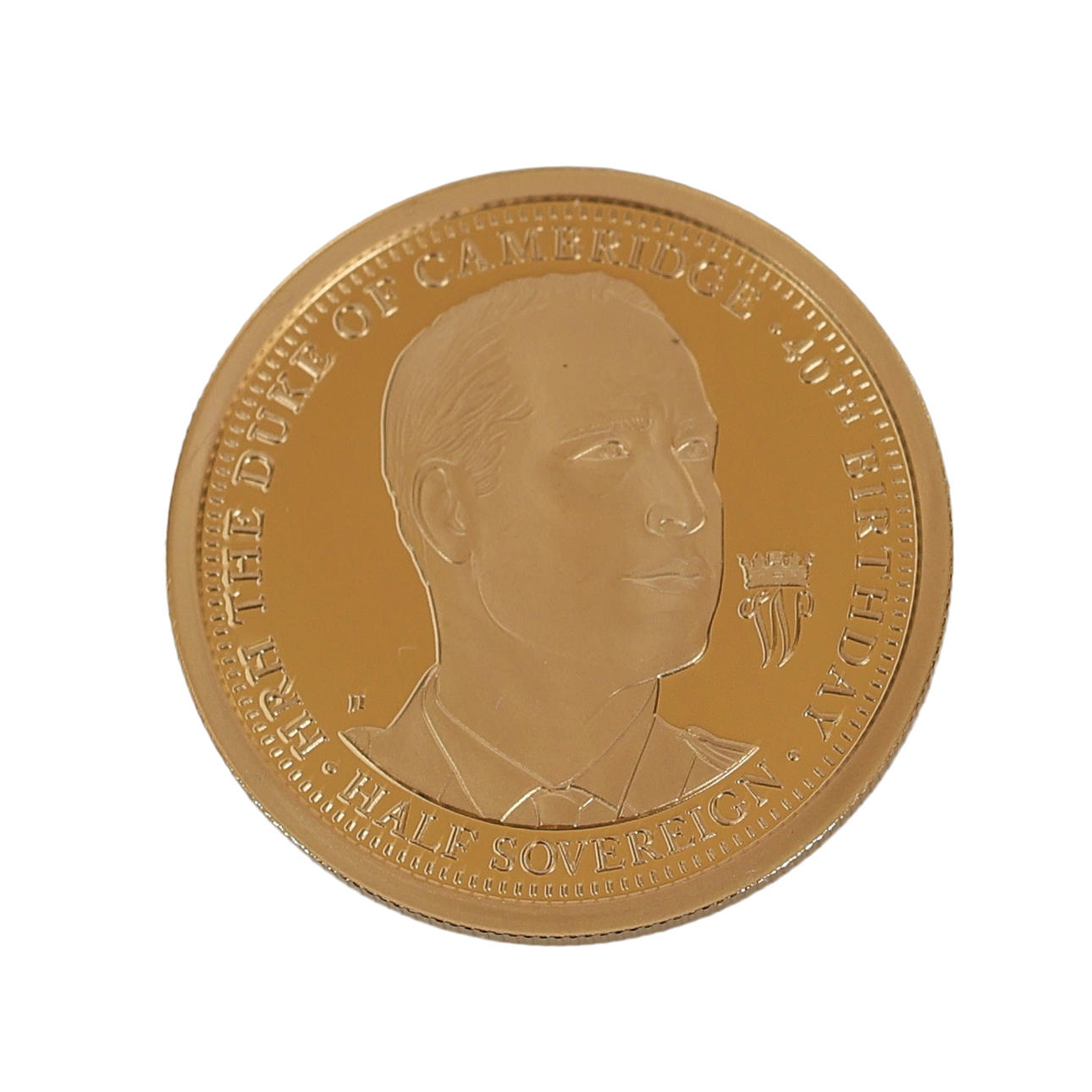 2022 GOLD PROOF HALF SOVEREIGN COIN. Coins, Medals & Stamps