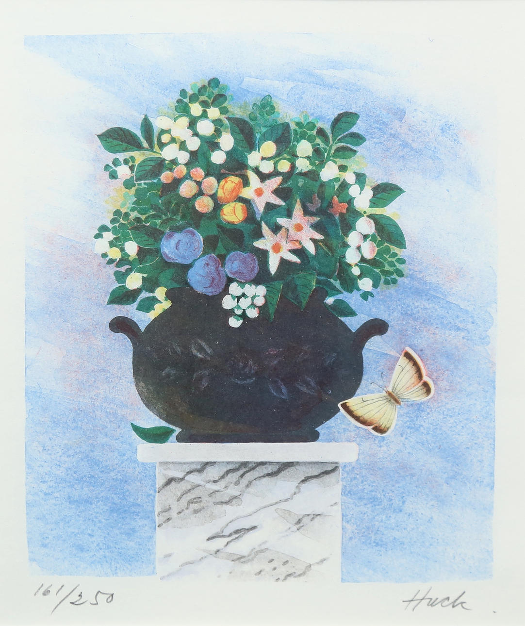 LARS HUCK HULTGREN. lithograph, signed and numbered 161/250.