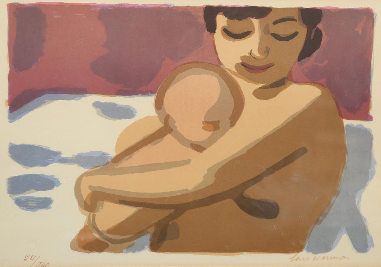 LARS NORRMAN. lithograph, signed and numbered 281/360.