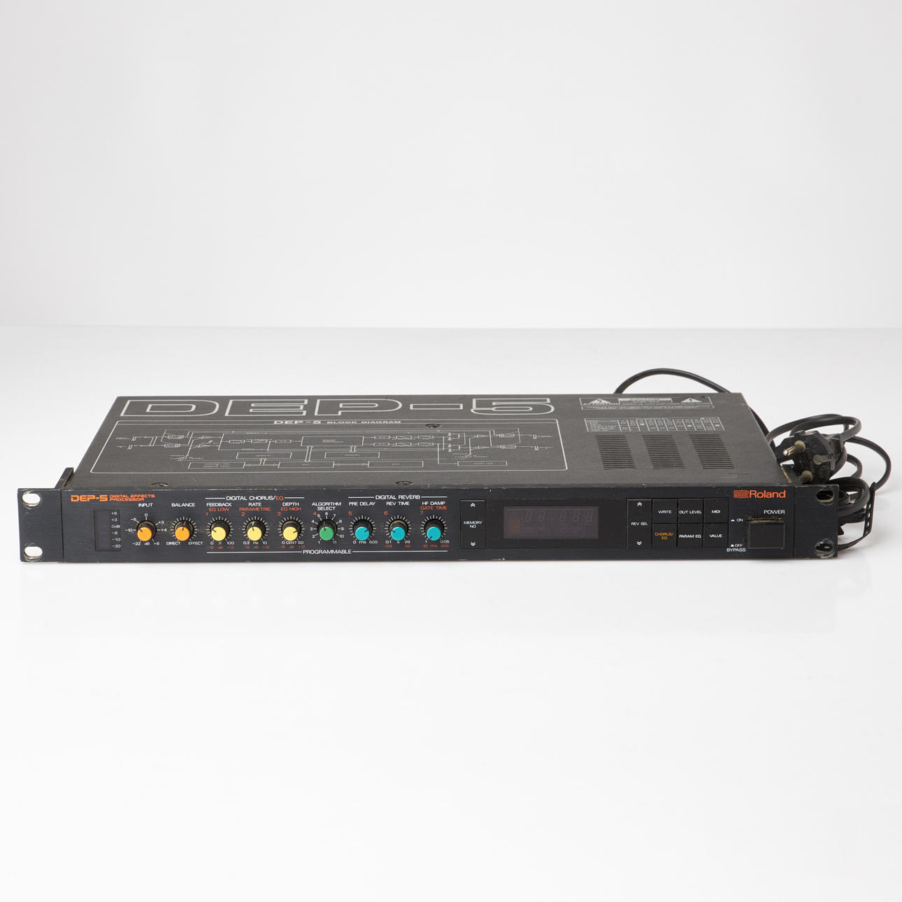 ROLAND, multi-effect, DEP-5 Digital Effects Processor, Made in Japan, 1980s.
