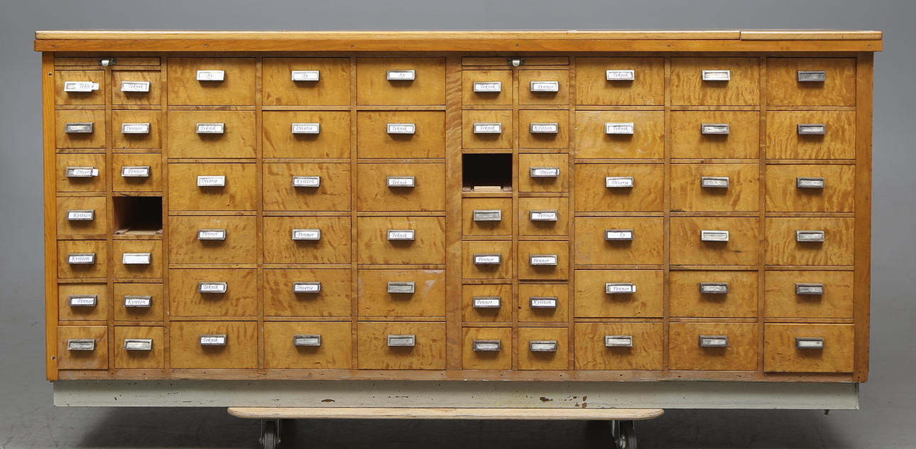 APOTEKARDISK, 1900-tal.