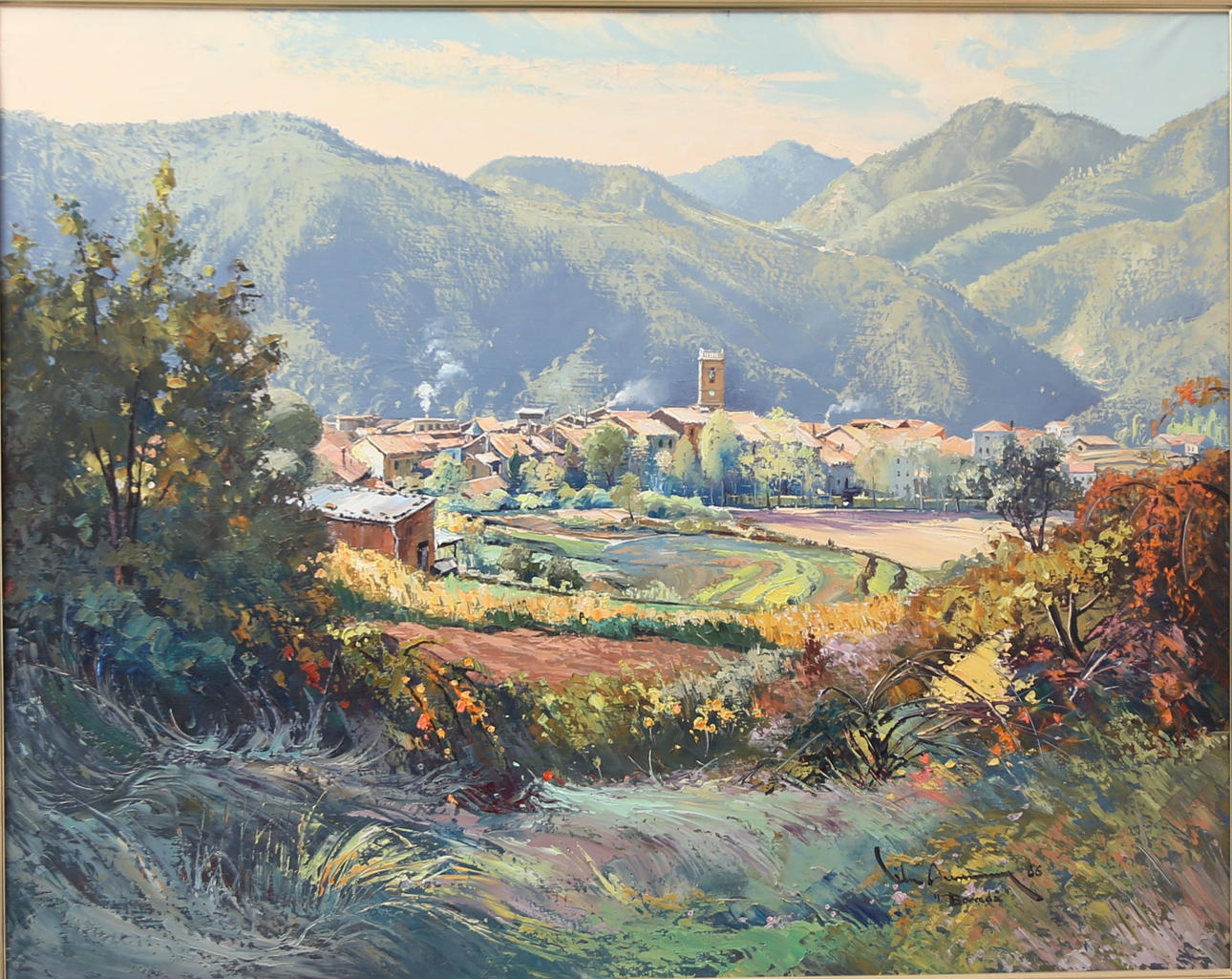 VILÀ ARIMANY. Landscape.