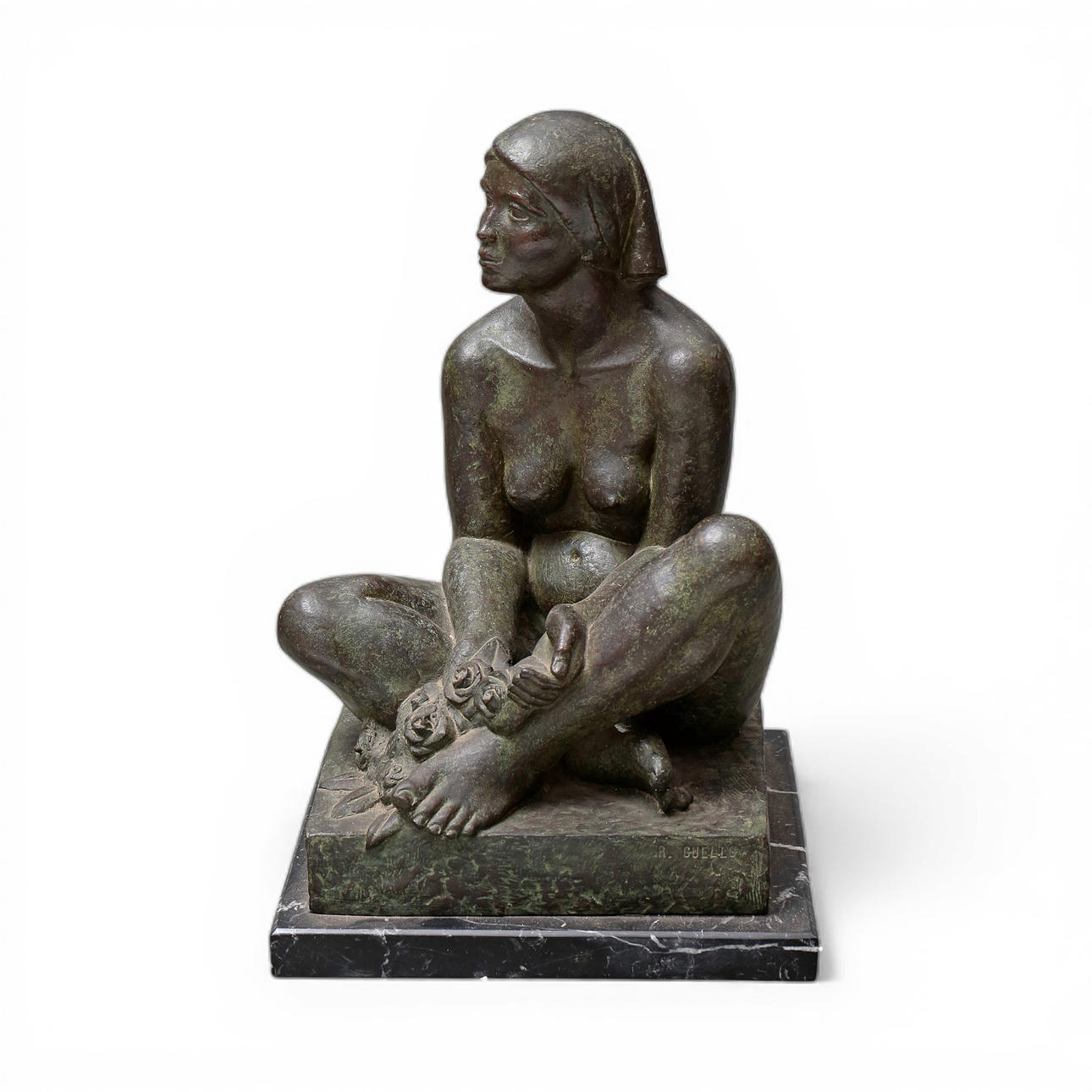 RAMÓN CUELLO. A girl.