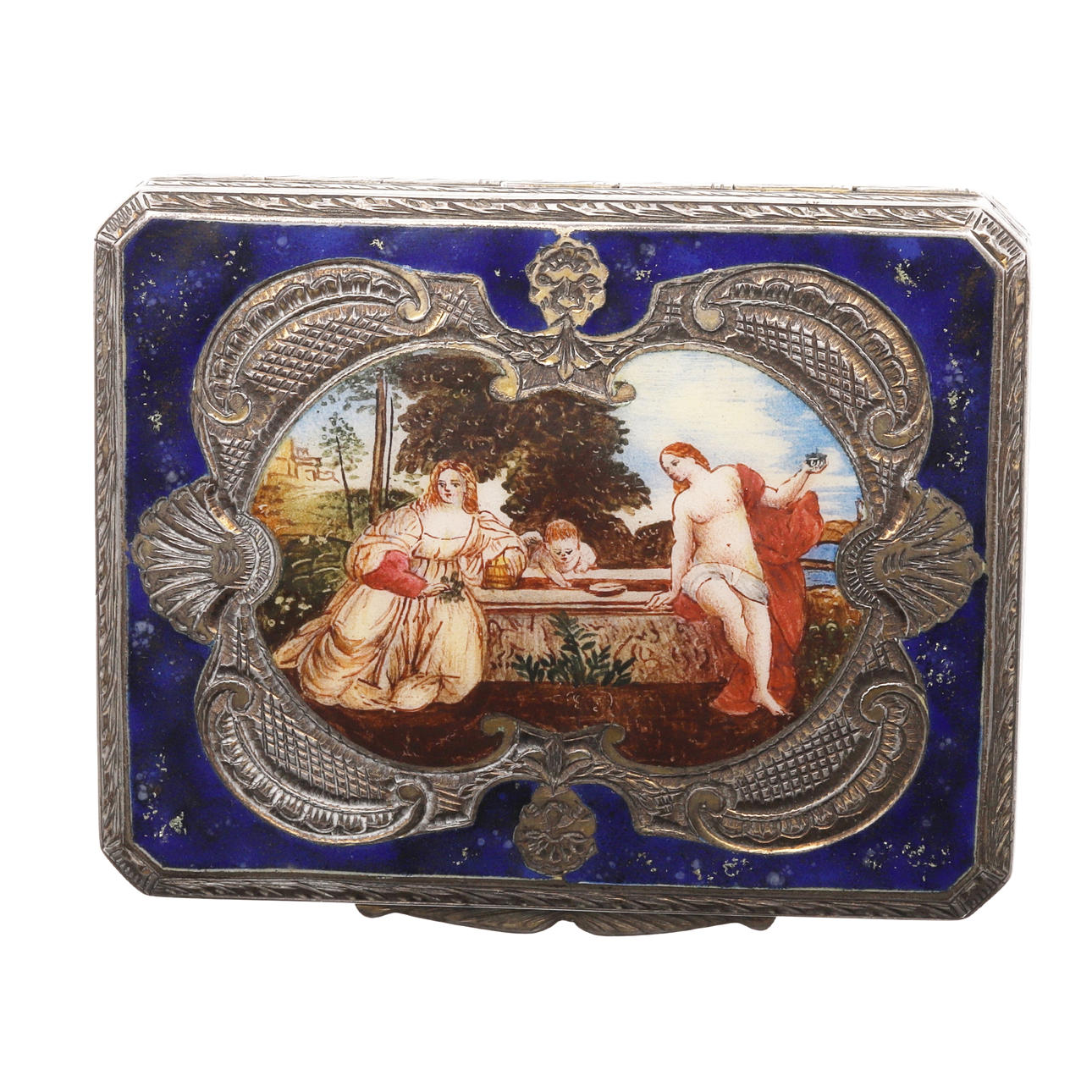 AN ITALIAN SILVER SNUFF BOX. Silver & Metals - Silver - Auctionet