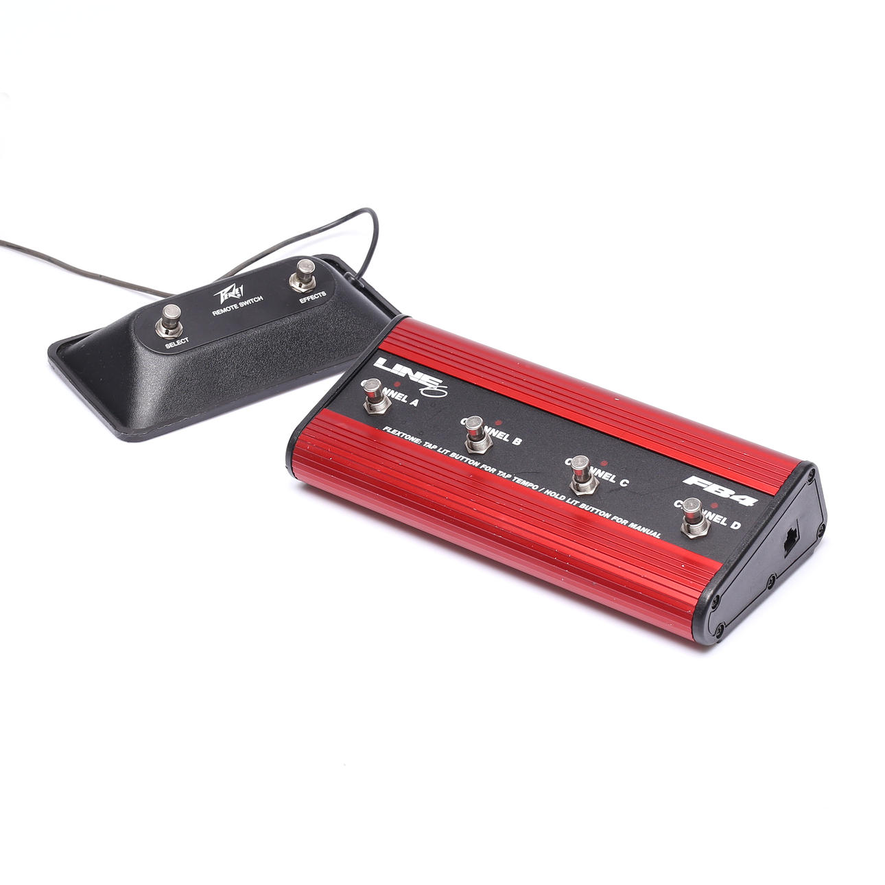 MUSIKUTRUSTNING, 2 st switchar, Line 6 samt Peavey.