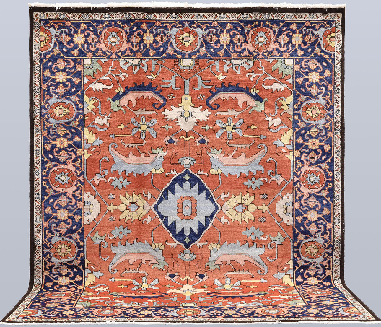 ORIENTMATTA. Heriz - växtfärger, 300 x 250 cm.