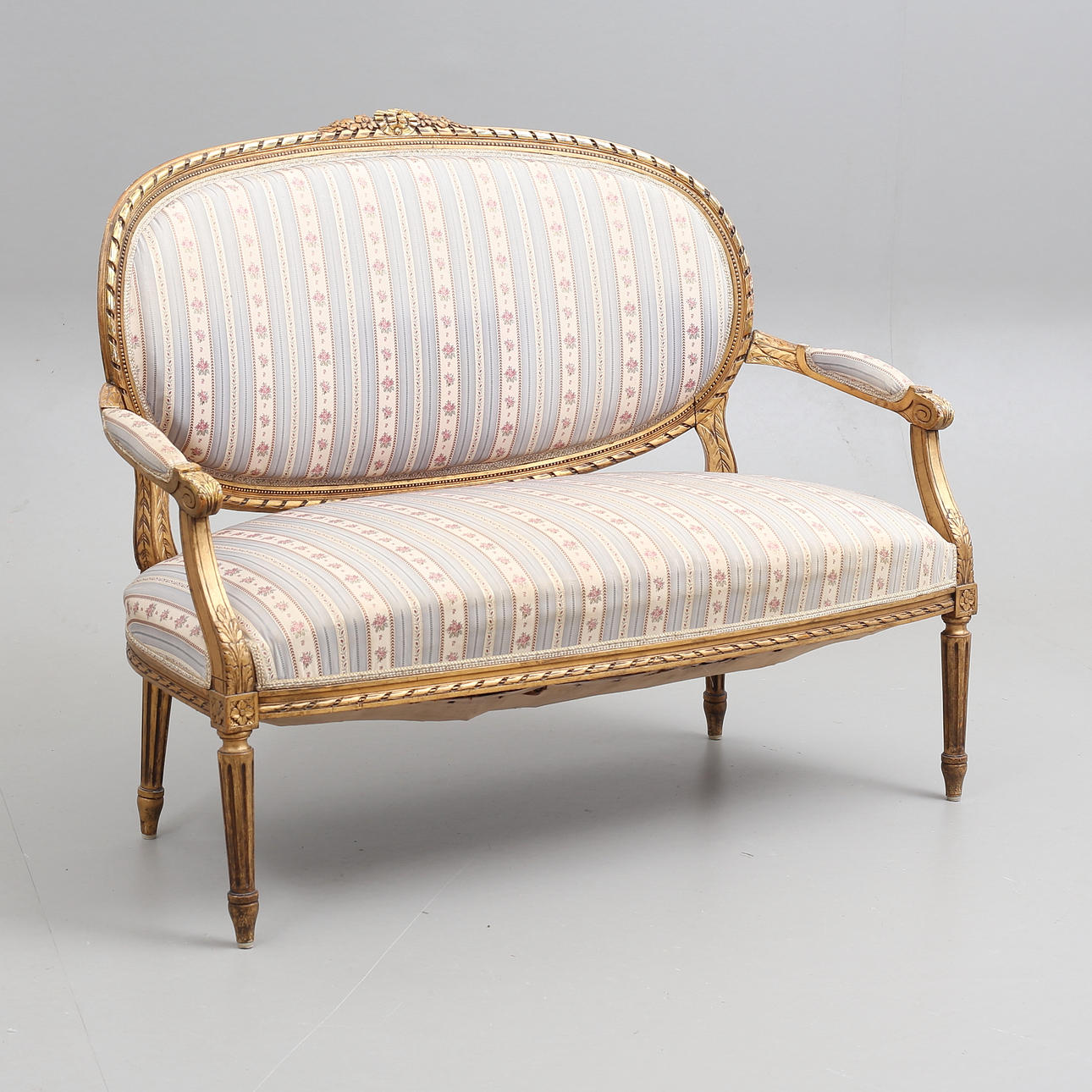 A Gustavian-style sofa, 20th century.