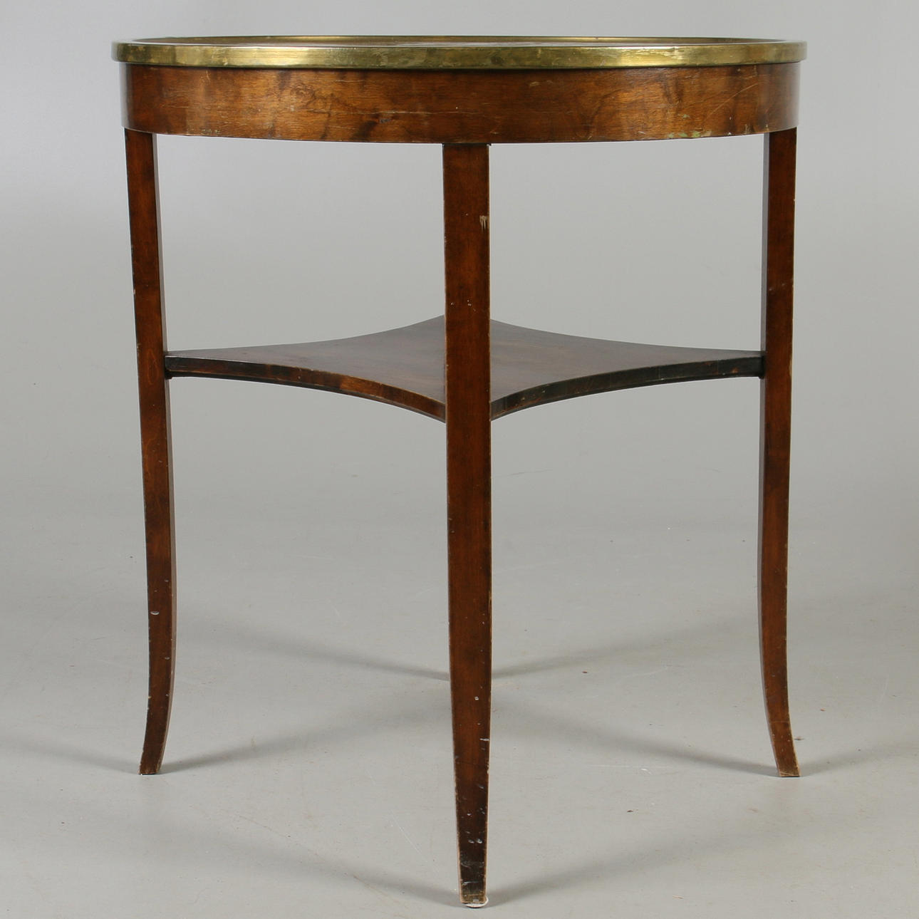 RÖKBORD, bricka i mässing, jugend, 1900-tal.