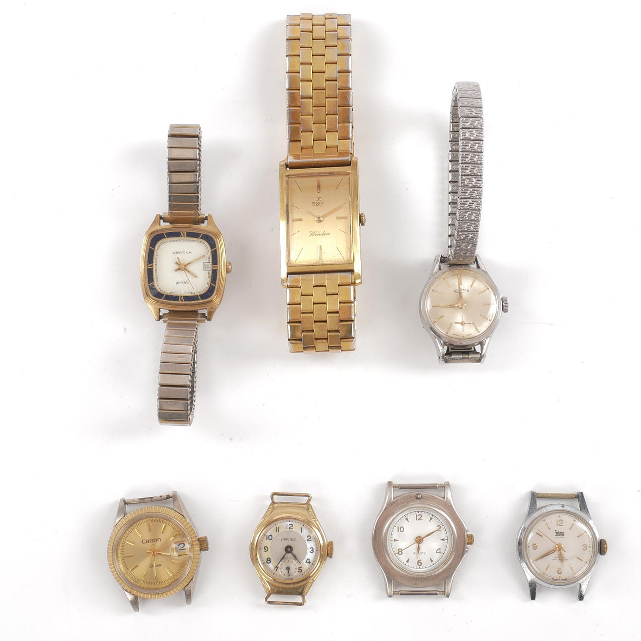 WRISTWATCH, 7 pcs, blue Ebel.
