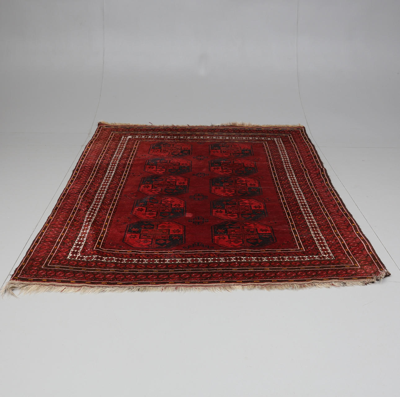 MATTA, Orientalisk, Afghan, semi-antik, ca 257 x 195 cm.