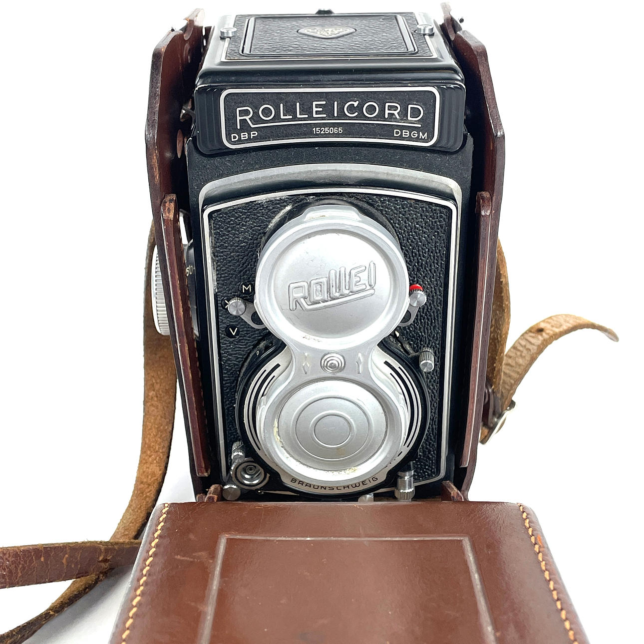CAMERA. Rolleicord V, with bag, Franke & Heidecke, Germany, 1950s