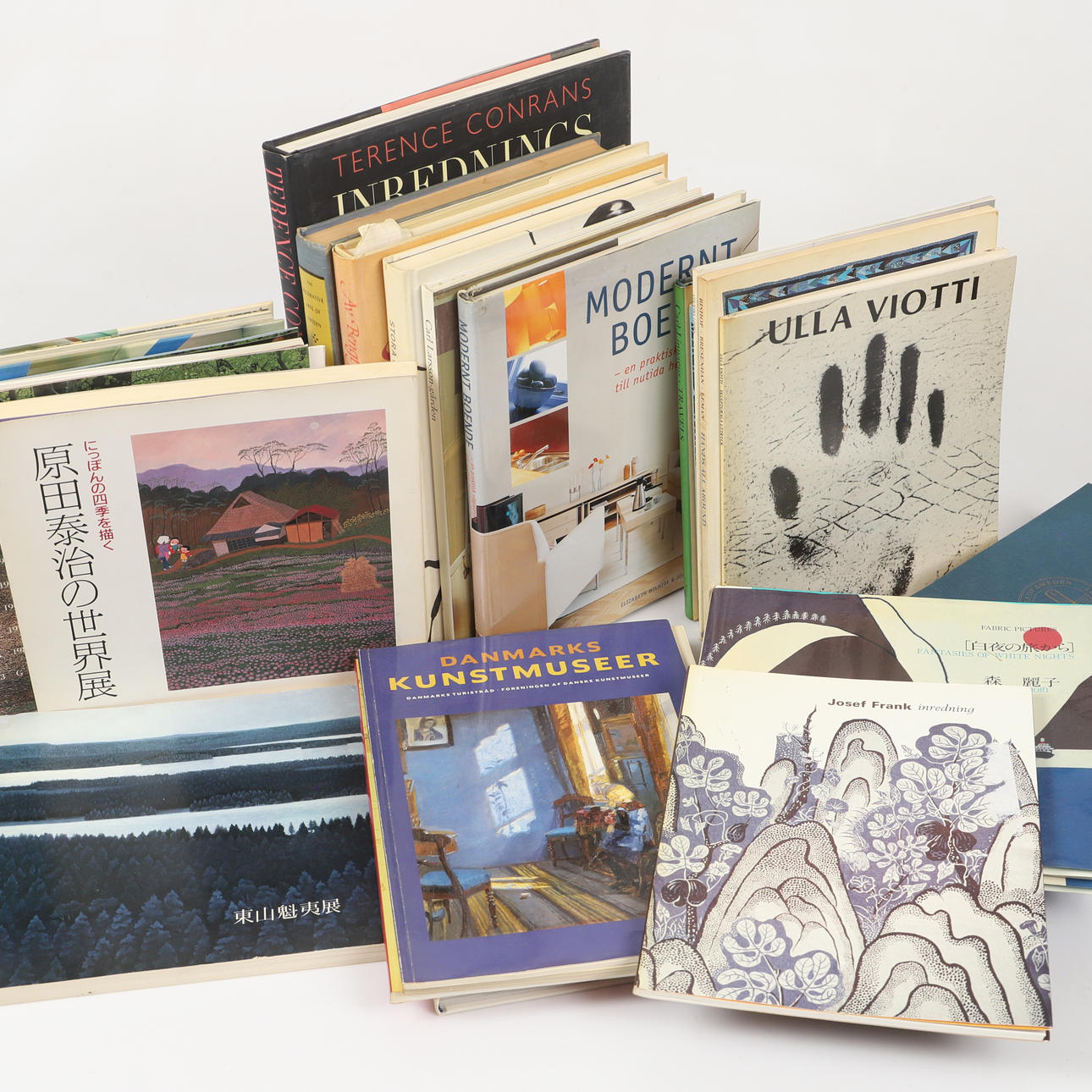 BÖCKER, 24 stycken, inrednings- och designlitteratur.