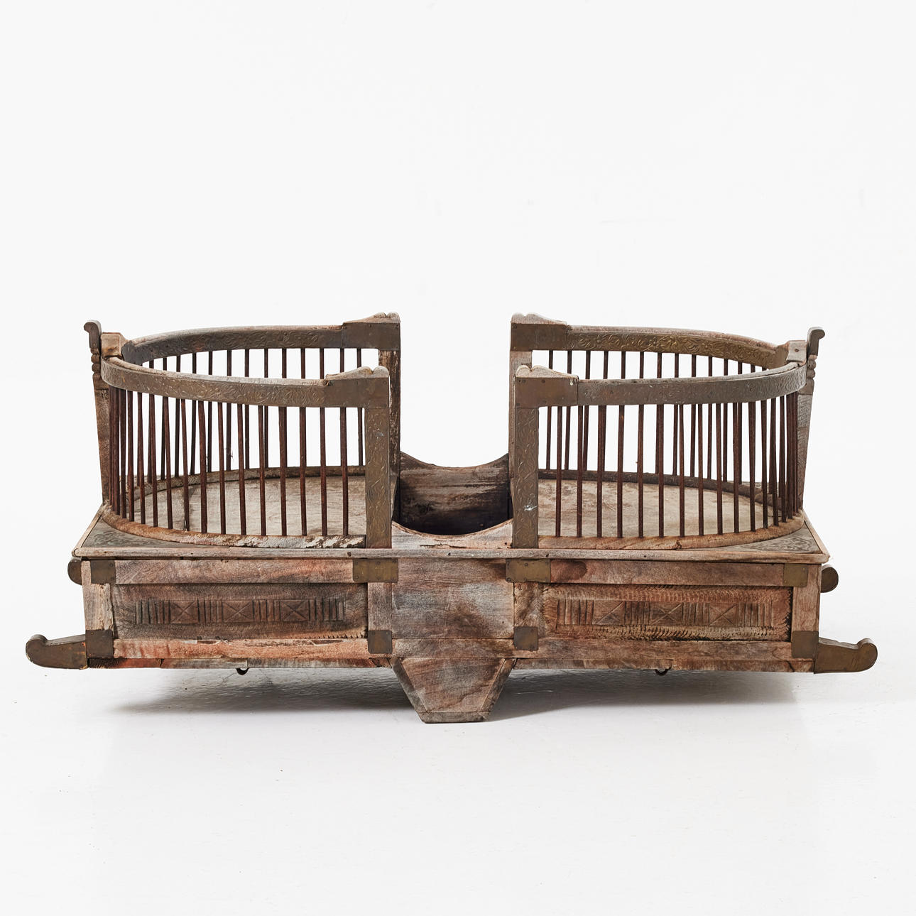 A twin-pair swing, 20th century, India.