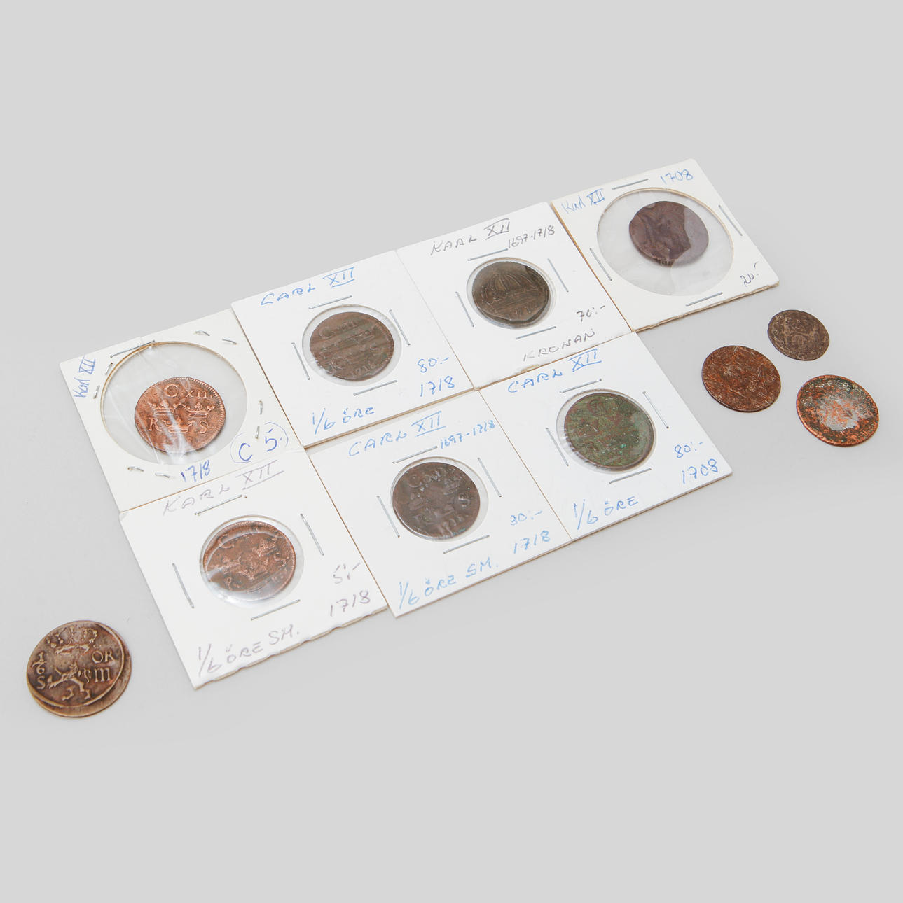 MYNT, 10 st, Karl XII.