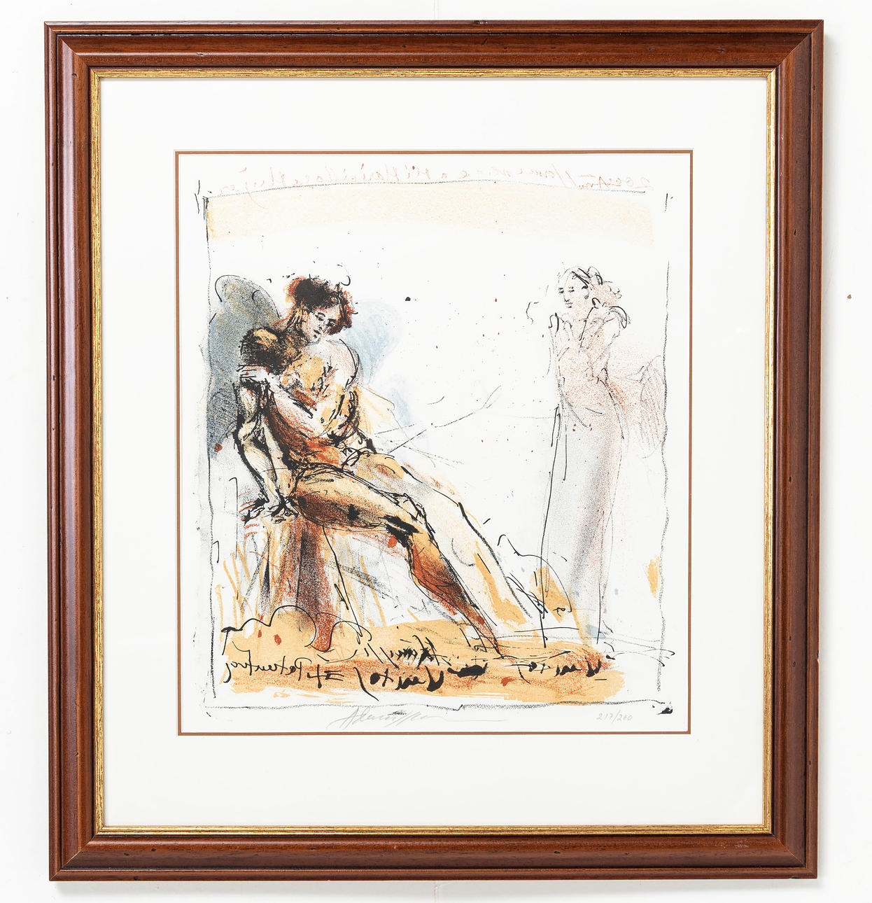 STAY ÅKE ADAMSSON. Lithograph, signed & numbered 217/260.