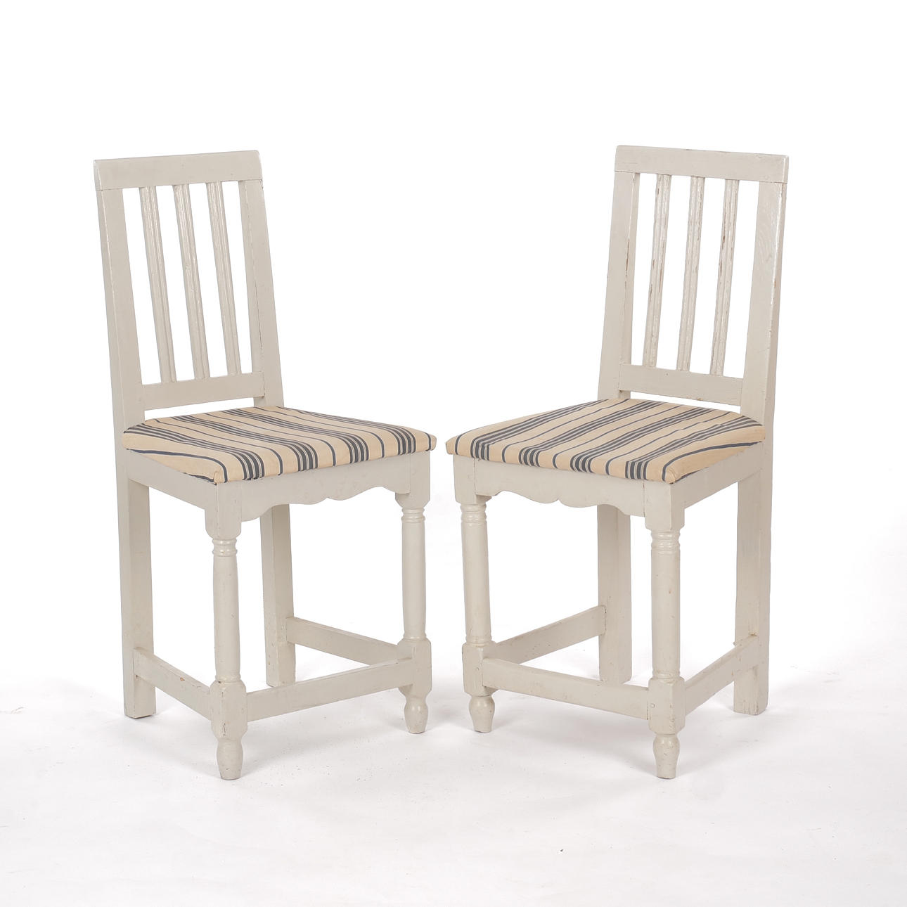 SPJÄLSTOLAR, 2 stycken, 17/1800-tal.