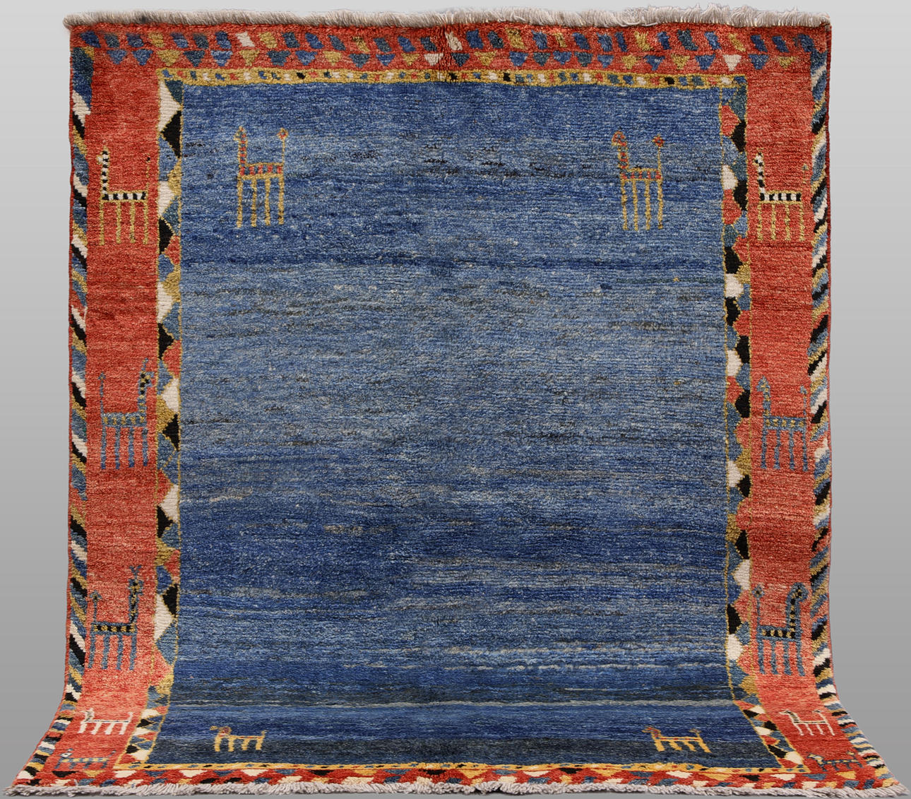 ORIENT CARPET. Figural Gabbeh, 203 x 154 cm.