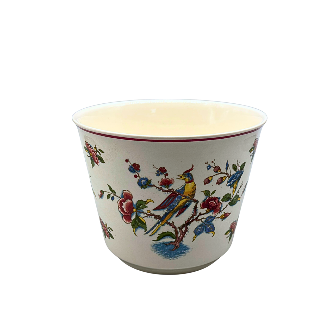 VILLEROY & BOCH EARTHENWARE VESSEL WITH THE “PHOENIX” DECORATION.