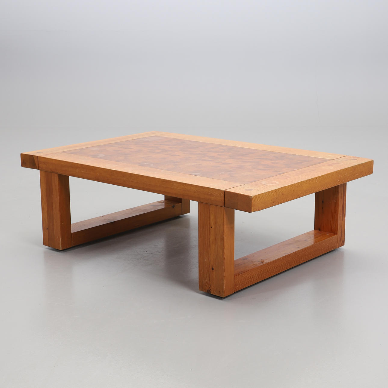 CHRISTER LUNDÉN. A coffee table, “Patron”, Broby Nya Möbler, pine ...