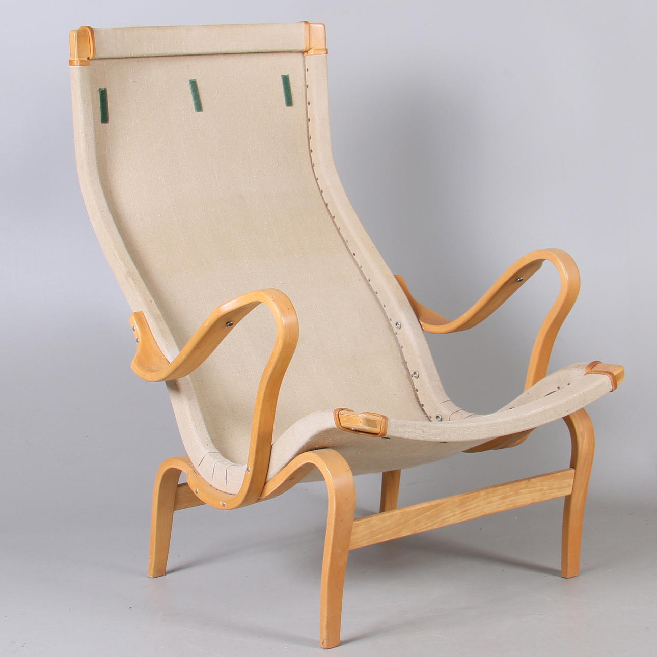 STOMME, bok, till fåtöljen "Pernilla", Bruno Mathsson, Dux, 1900-talets andra hälft.