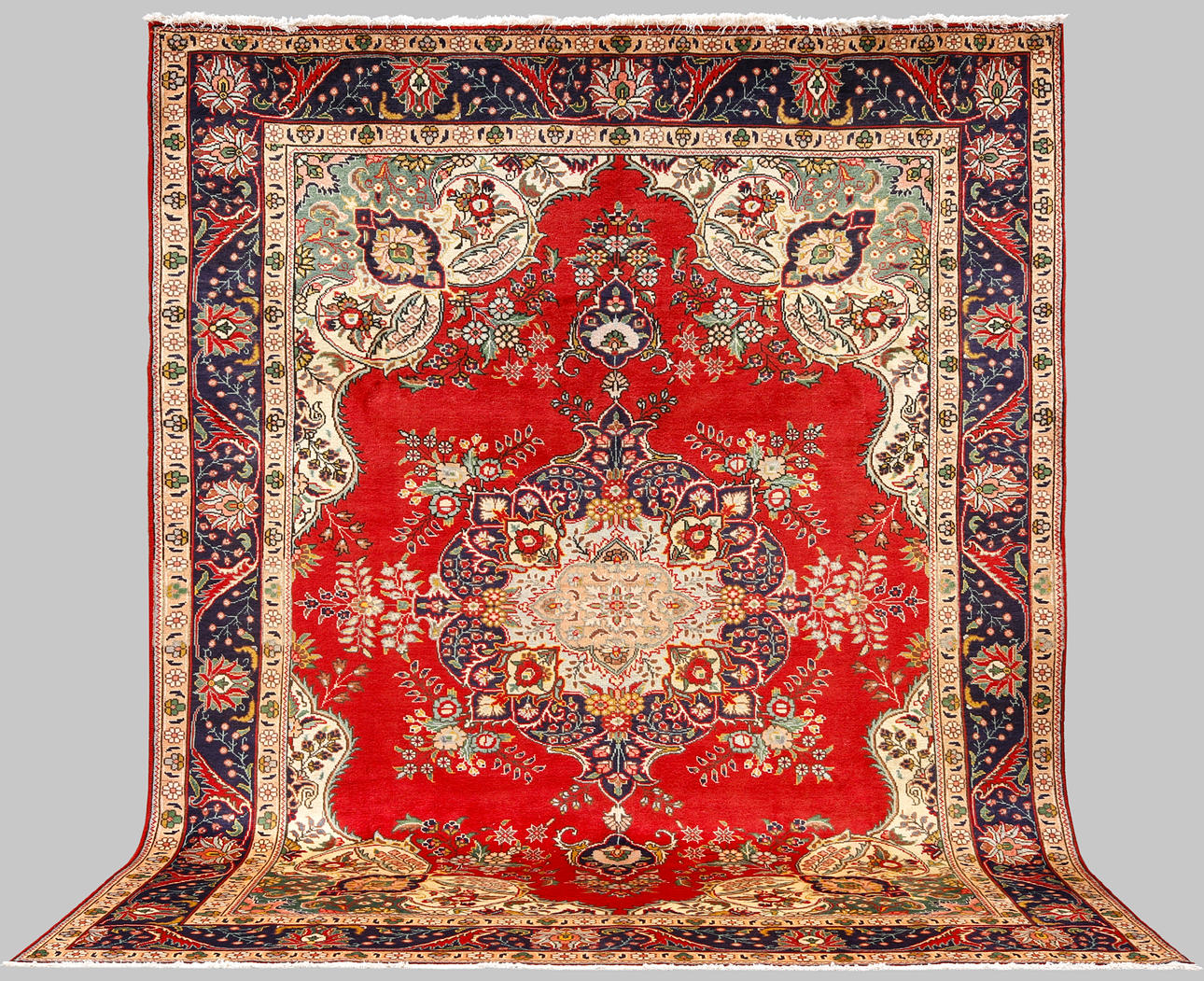 ORIENT CARPET. Tabriz fine, 381 x 284 cm.