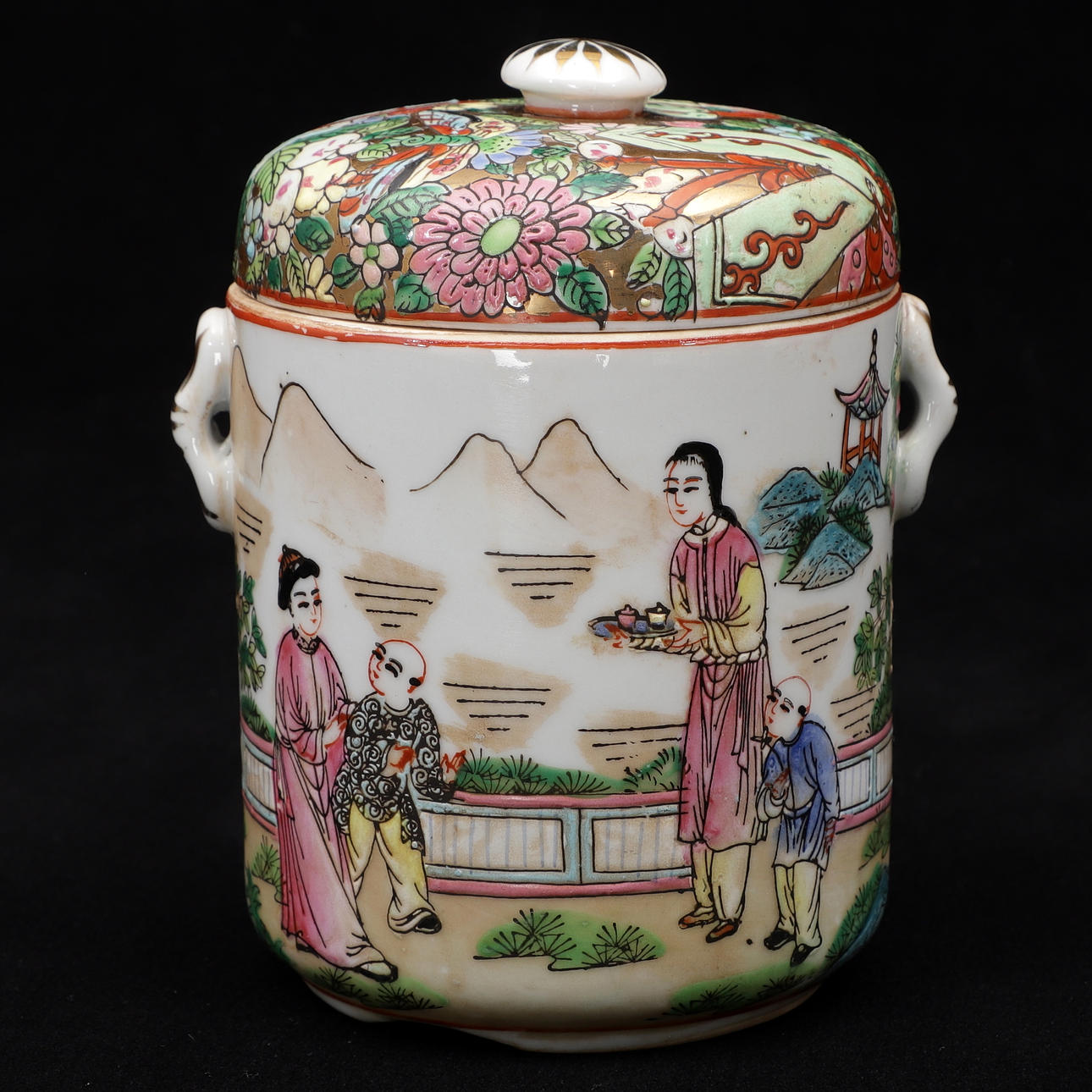 A Japanese porcelain LOCKBOX, 19th century. Asiatica - Ceramics ...