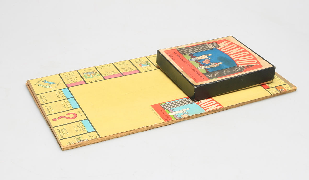 SPEL, Monopol, Aktiebolaget ALGA, Stockholm, 1900-talets mitt.