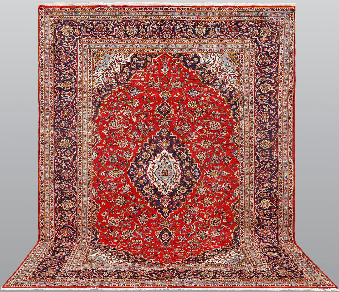 ORIENT CARPET. Keshan, 314 x 198 cm.