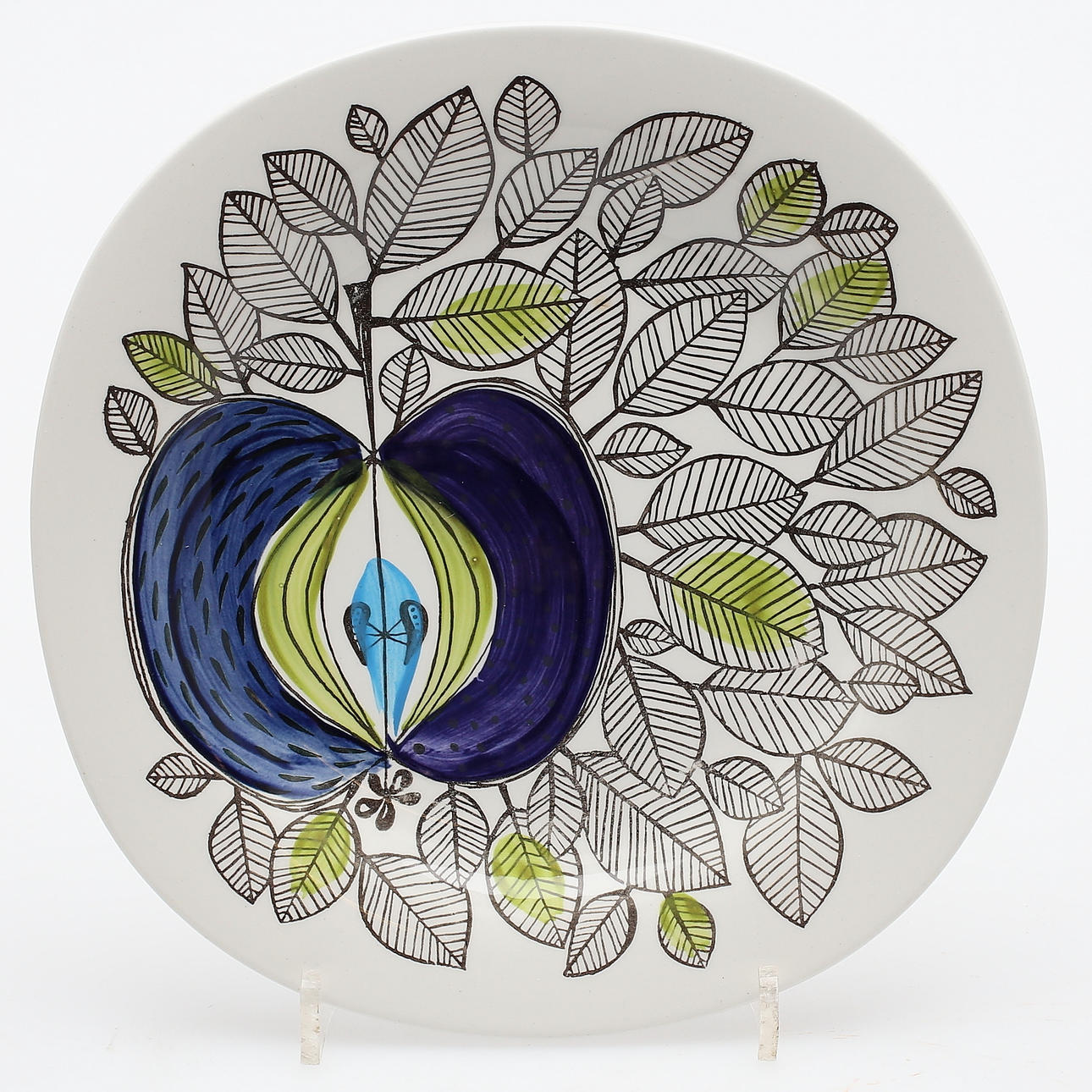 TALLRIKAR, 6 st, porslin, "Eden", Rörstrand, 1900-talets andra hälft.