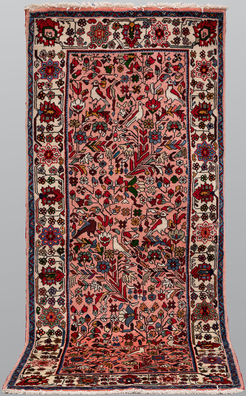 ORIENT CARPET. Figural Kolyay, 165 x 88 cm.