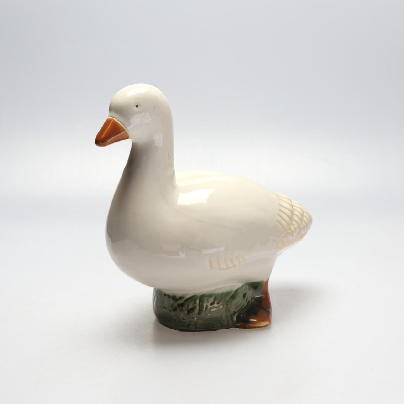 A 20th century ceramic goose sculpture. Ceramics & Porcelain - European ...