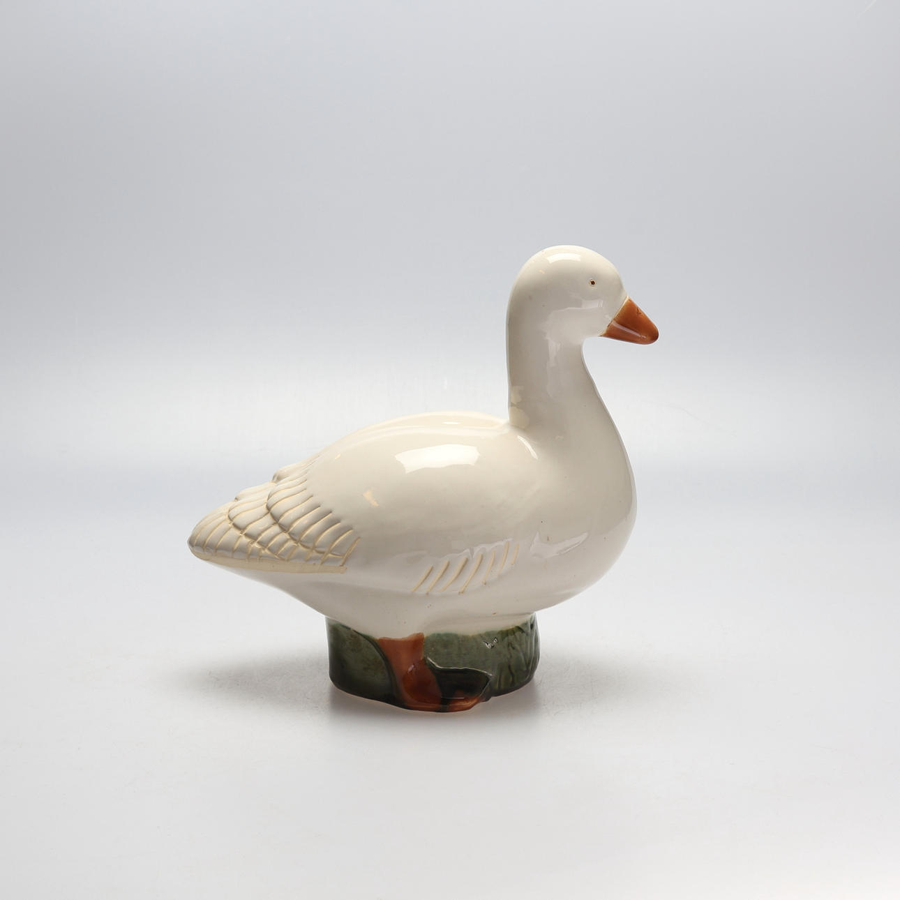 A 20th century ceramic goose sculpture. Ceramics & Porcelain - European ...