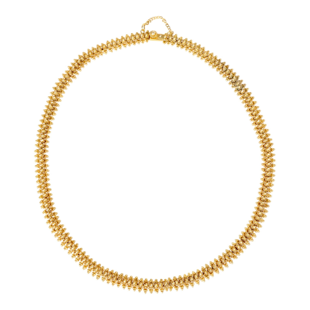 Necklace of 18K gold.