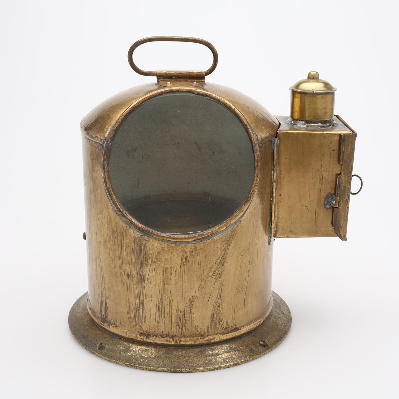 COMPASS AND BINNACLE, S.D. Neill Ltd, Belfast. brass.