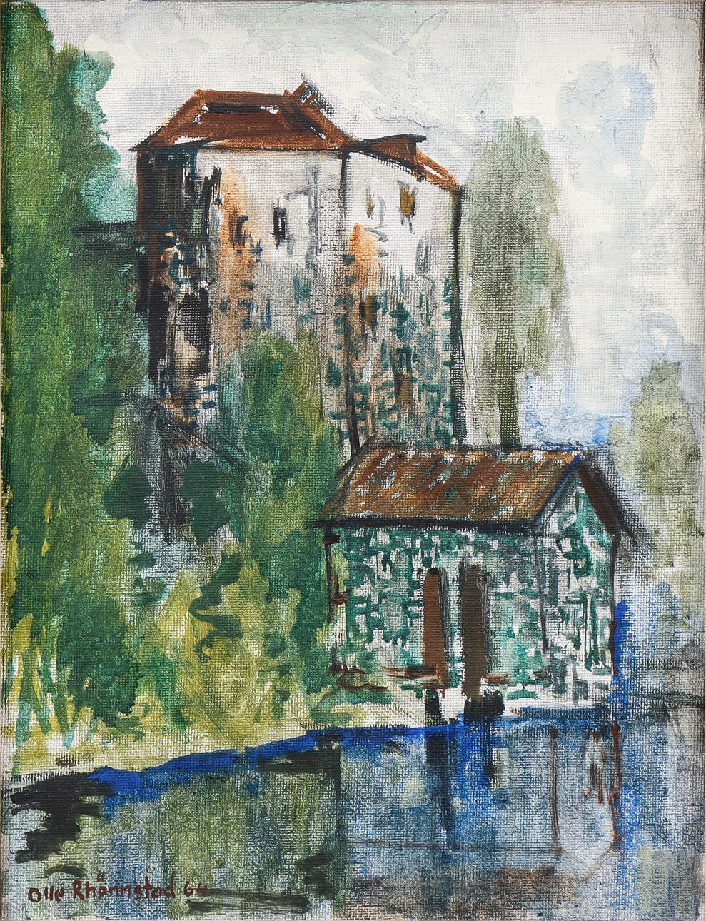 OLLE RHÖNNSTAD. Landscape.