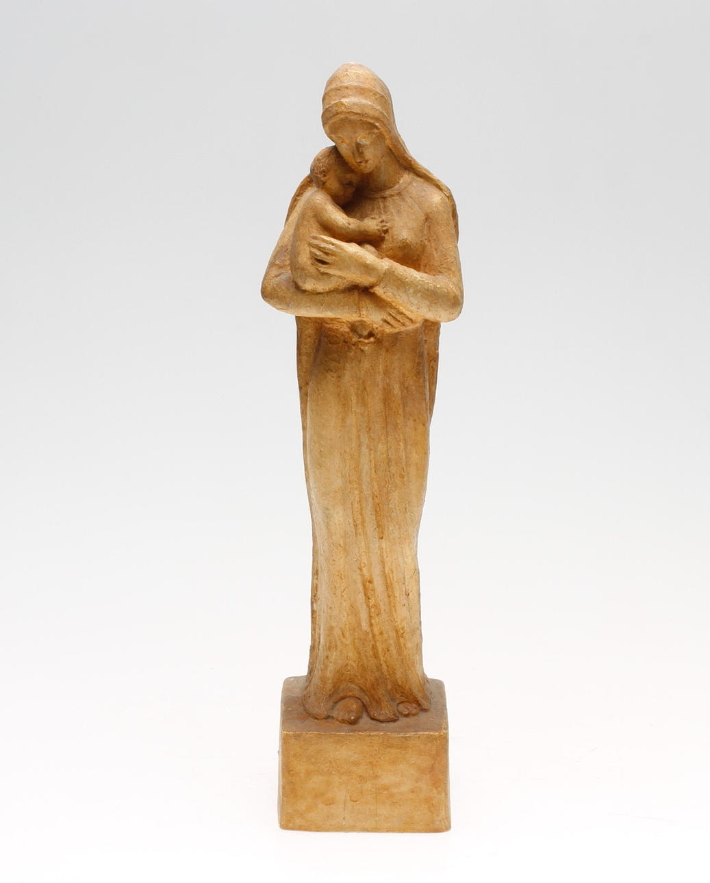 CARIN NILSON(1884-1973). Skulptur, gips, signerad och daterad 1937.