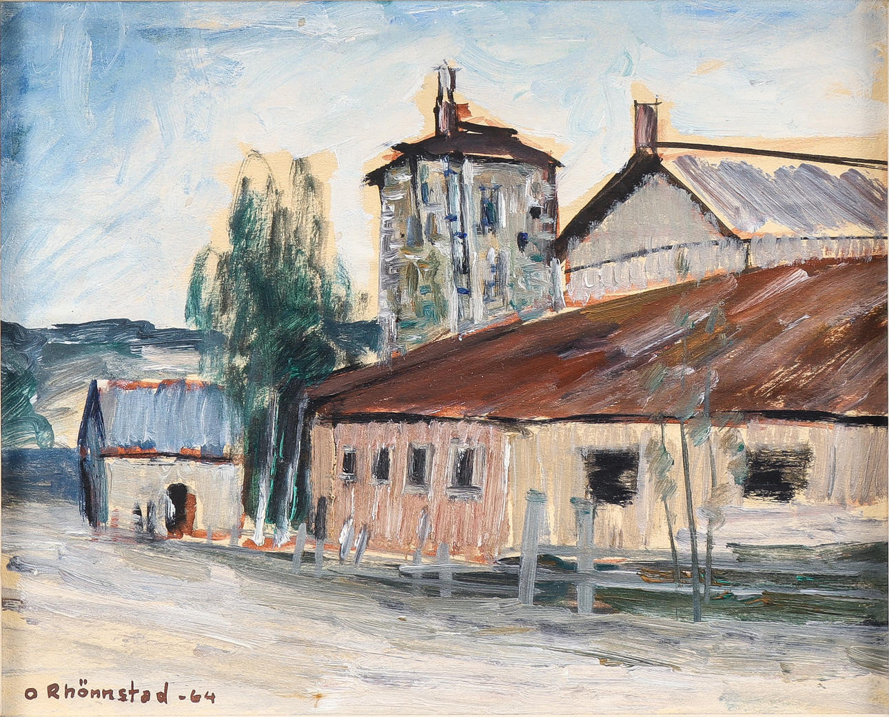 OLLE RHÖNNSTAD. Landscape.