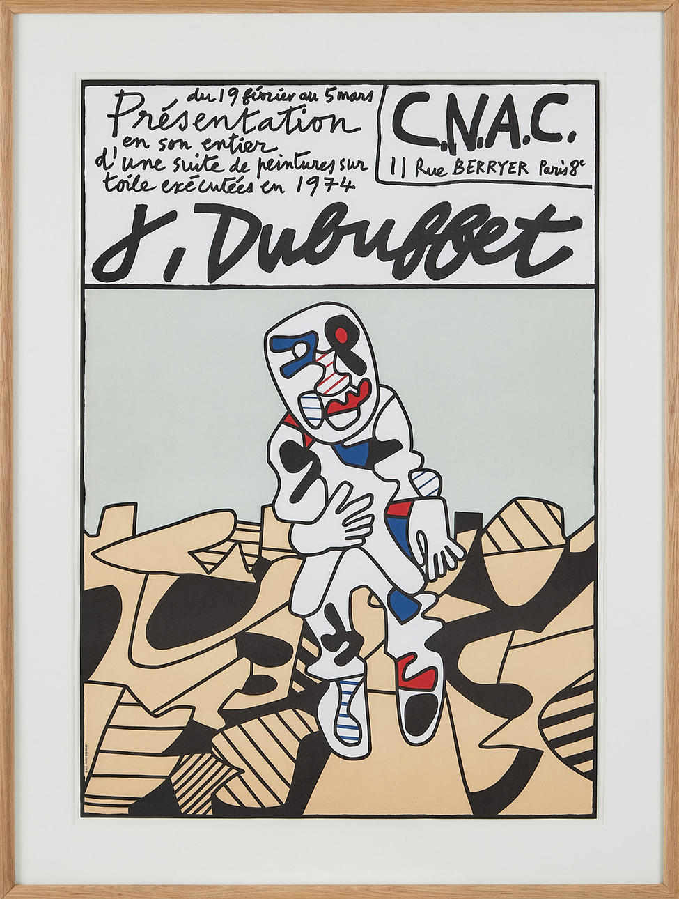 JEAN DUBUFFET. “C.N.A.C. - Présentation en son entier d'une suite