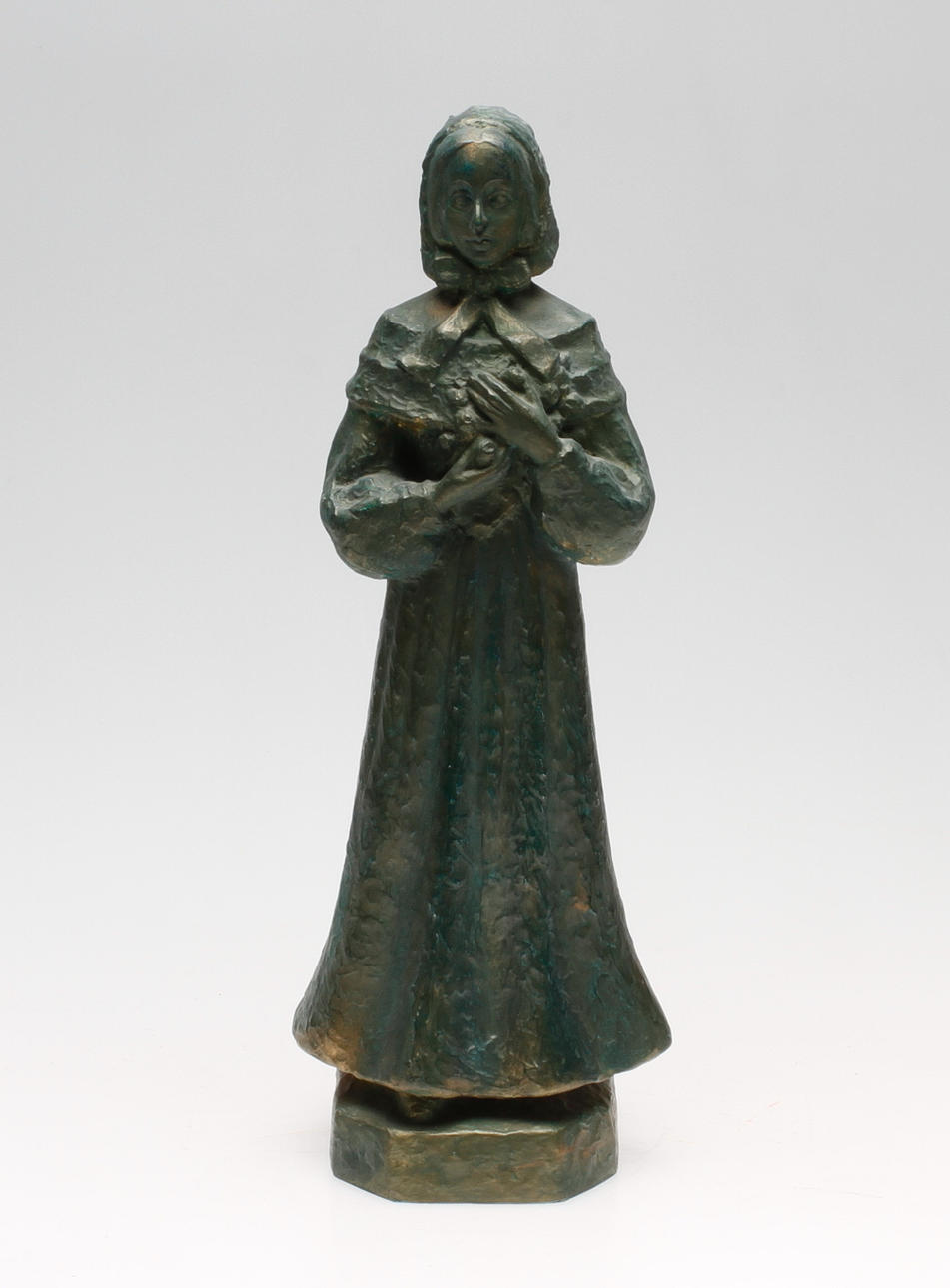 CARIN NILSON(1884-1973). Skulptur, gips, signerad och daterad 1938.