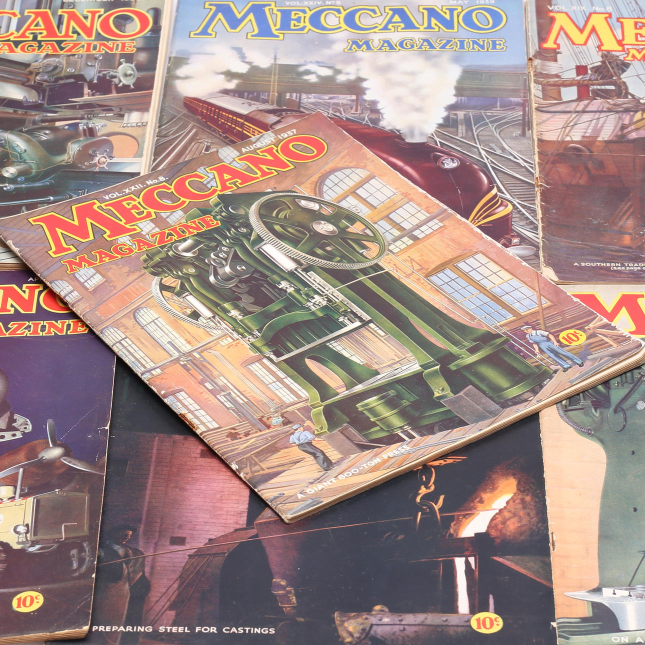 TIDNINGAR, Meccano Magazine.
