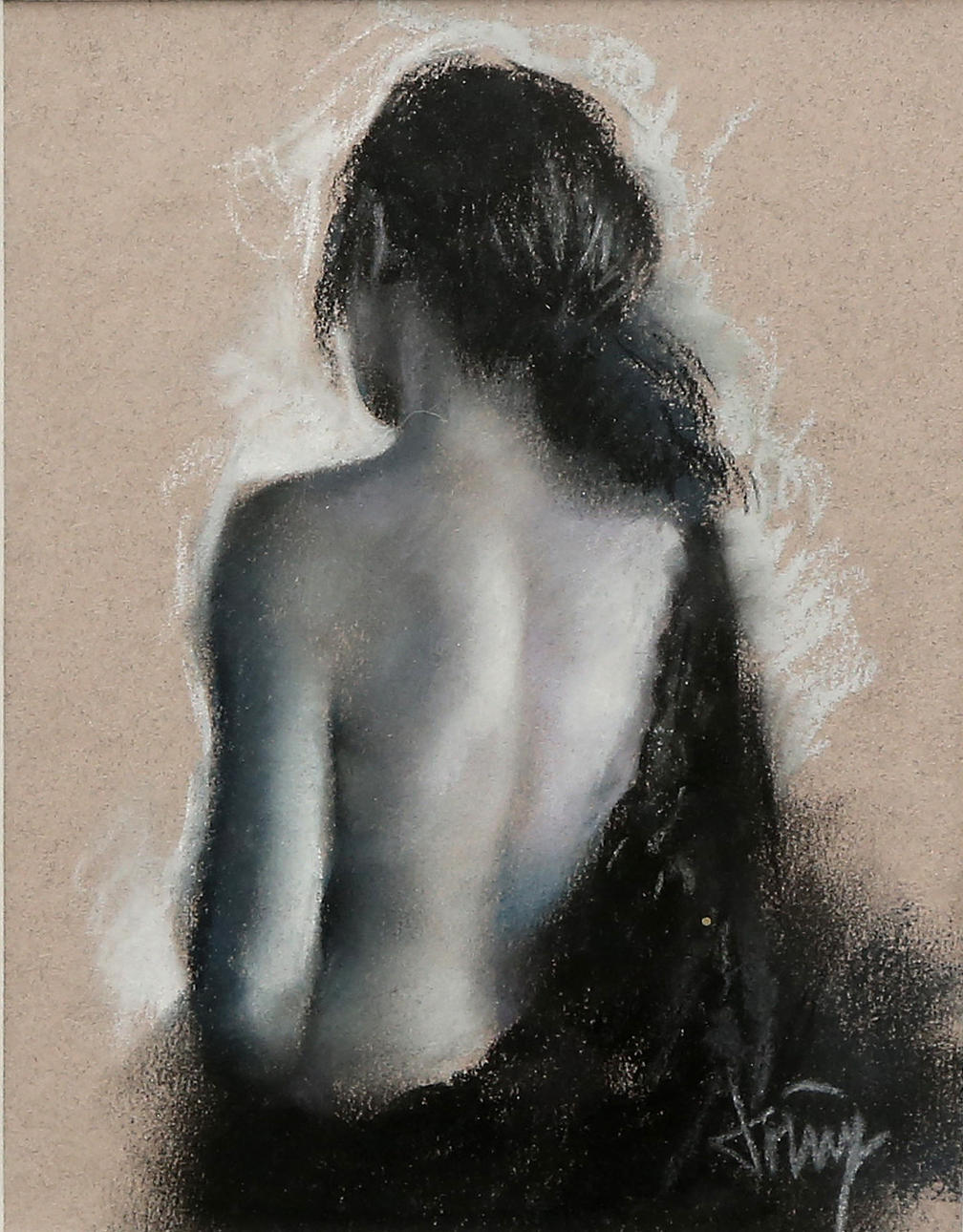 SPANISH SCHOOL, 20TH CENTURY. Lady.