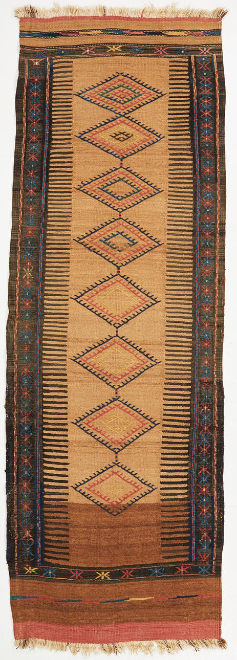 ORIENTMATTA, Kelim, broderi, ull, ca 233x79 cm.