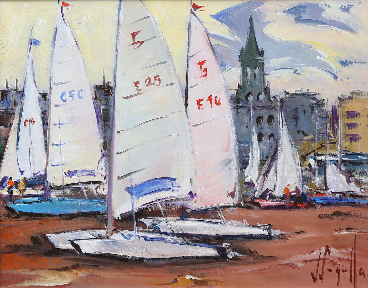 JOAN SARQUELLA. Vessels.