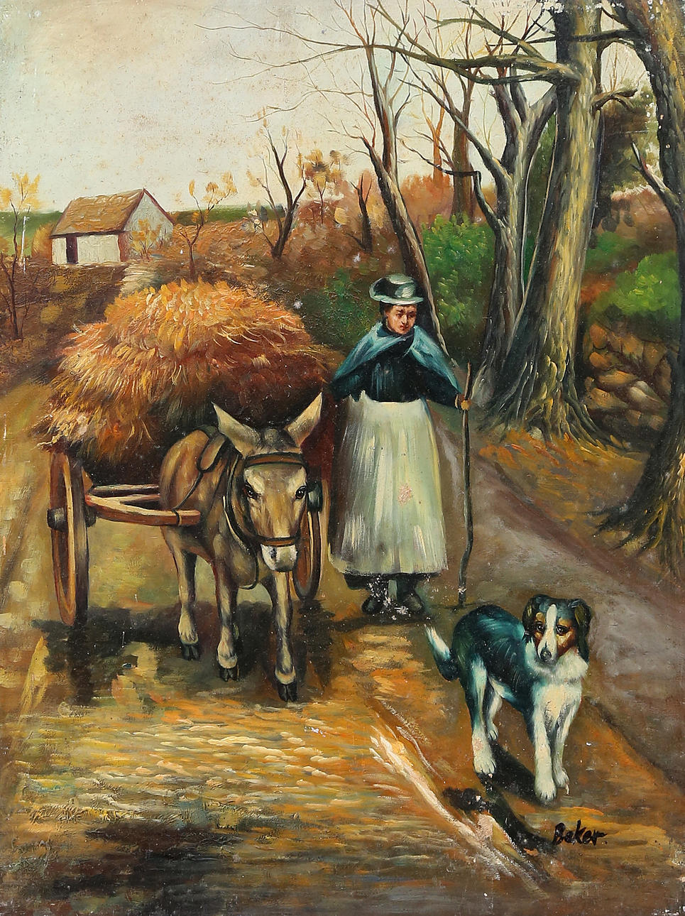 KENNETH BAKER. Rural view.