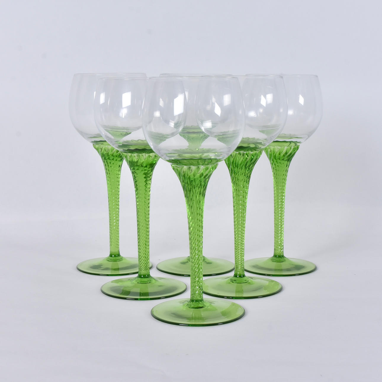 WHITE WINE GLASSES, 6 pcs.