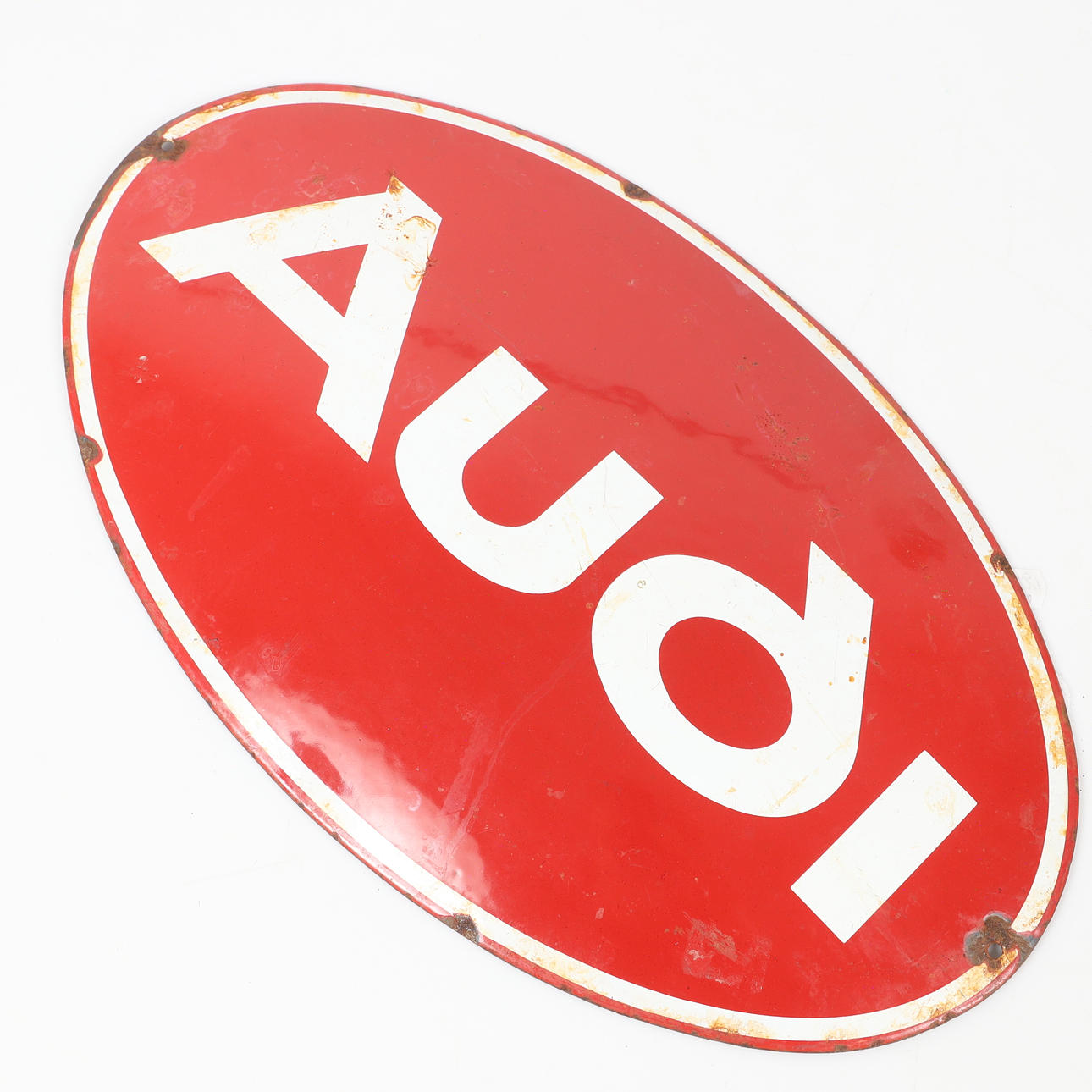 A sign, Audi, enamelled sheet, 20th century. Silver & Metals - Other ...